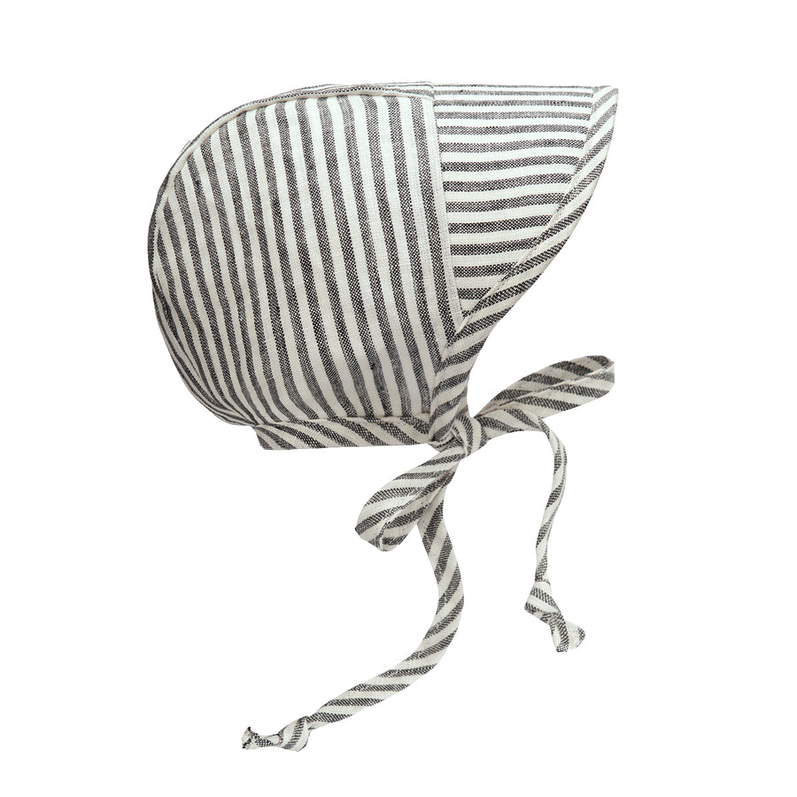 Baby Kids stripe sun hat UPF 50+ UV Brimmed Linen Bonnet for Boys Girls Child Sunscreen hat Baby Kids Cap