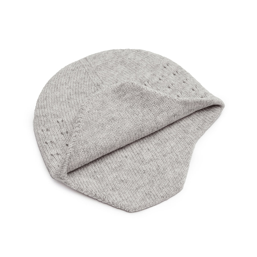 Cashmere Wool Knit Bonnet Newborn Double Layer Baby Knited hat Warm Hats for Baby Boys Girlsreversable hat