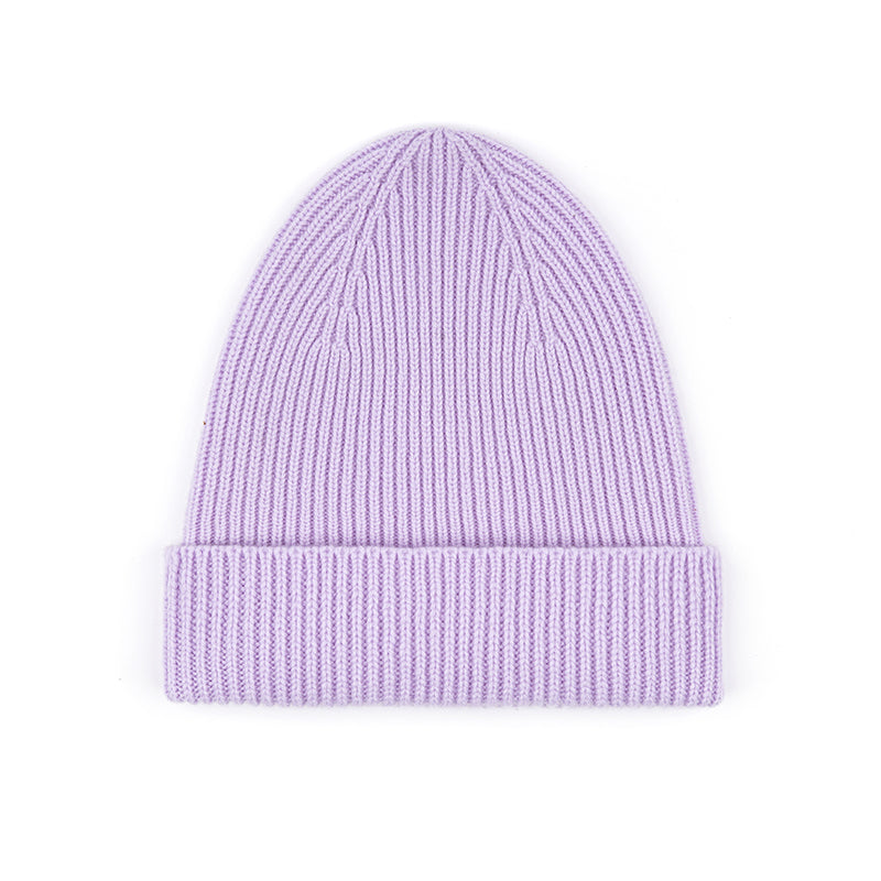 100%Wool Knit Baby Hat,  Kids Beanie Bonnet, Warm Knitted bonnet for boy Girl