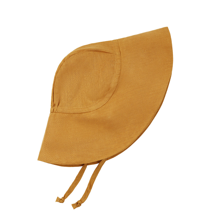 baby evolutionary sun hat for boy girls rust Sunbonnet