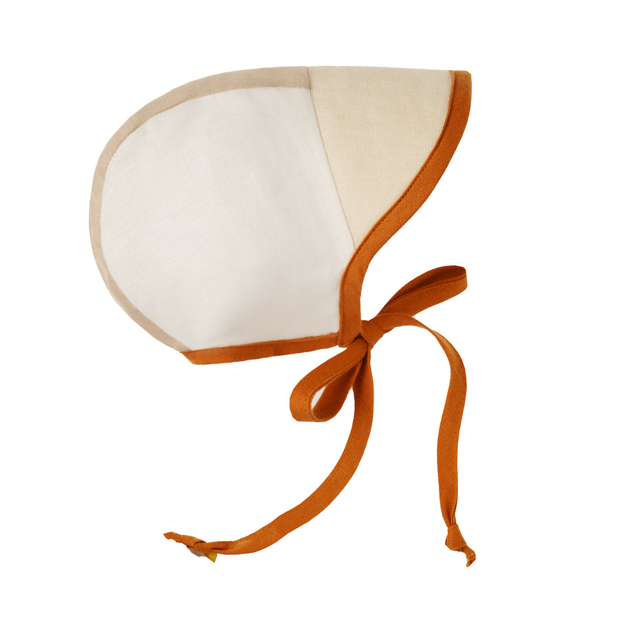 Baby Kids  sun hat UPF 50+ UV Brimmed linen Bonnet for Boys Girls Child Sunscreen hat Baby Kids Cap