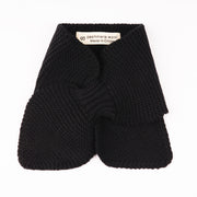 Cashmere Wool Knit Baby scarf warm Kitty Knitted Scarf for boy Girl,handmade knit kids scarf,bow wool scarf