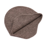 Cashmere Wool Knit Bonnet Newborn Double Layer Baby Knited hat Warm Hats for Baby Boys Girlsreversable hat