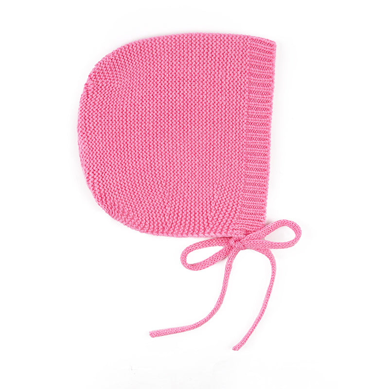 Wool Knitted Baby Bonnet, Newborn dolly Hat,handmade wool knitted Baby Bonnet for girl, winter Beanie hat for boy
