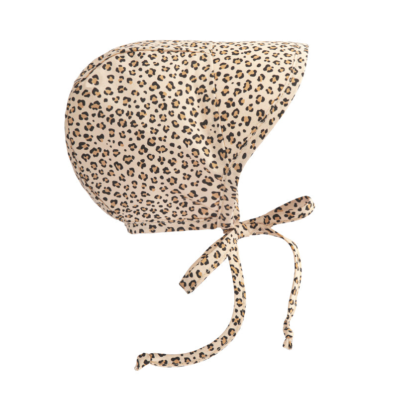 Baby Kids UPF 50+ UV leopard brimmed Bonnet for Boys Girls Child Sunscreen hat Baby Kids Cap