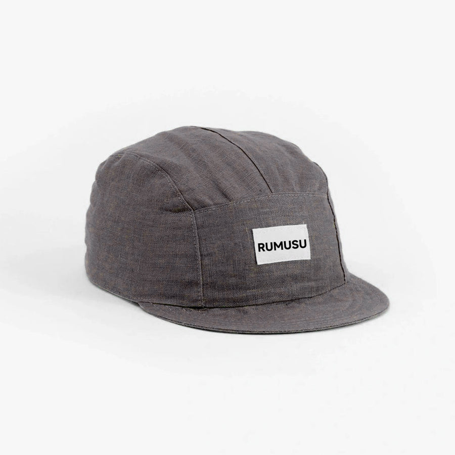 linen baby cap