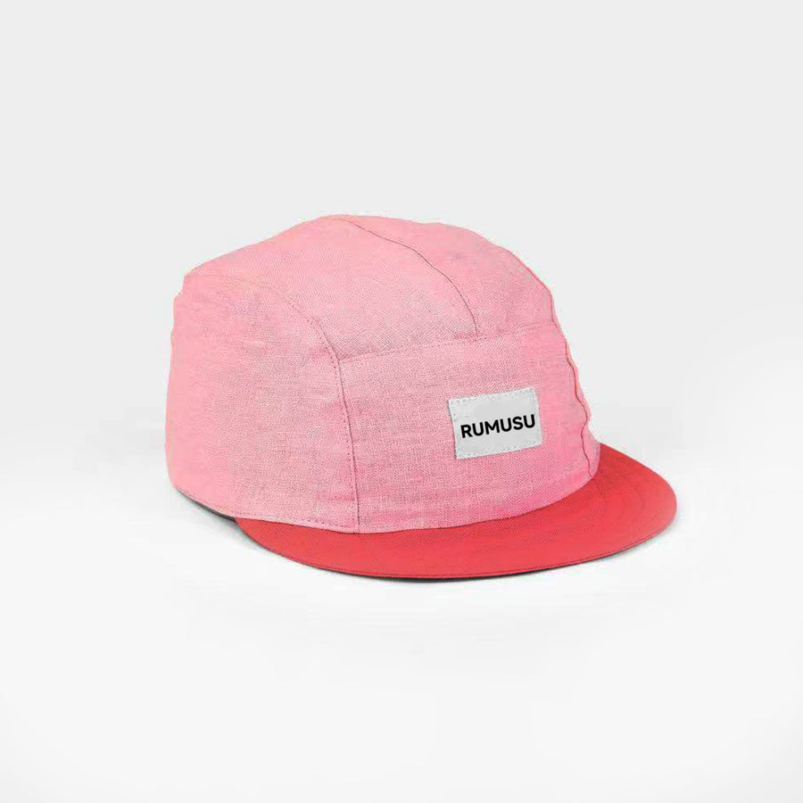 linen baby cap