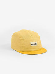 linen baby cap