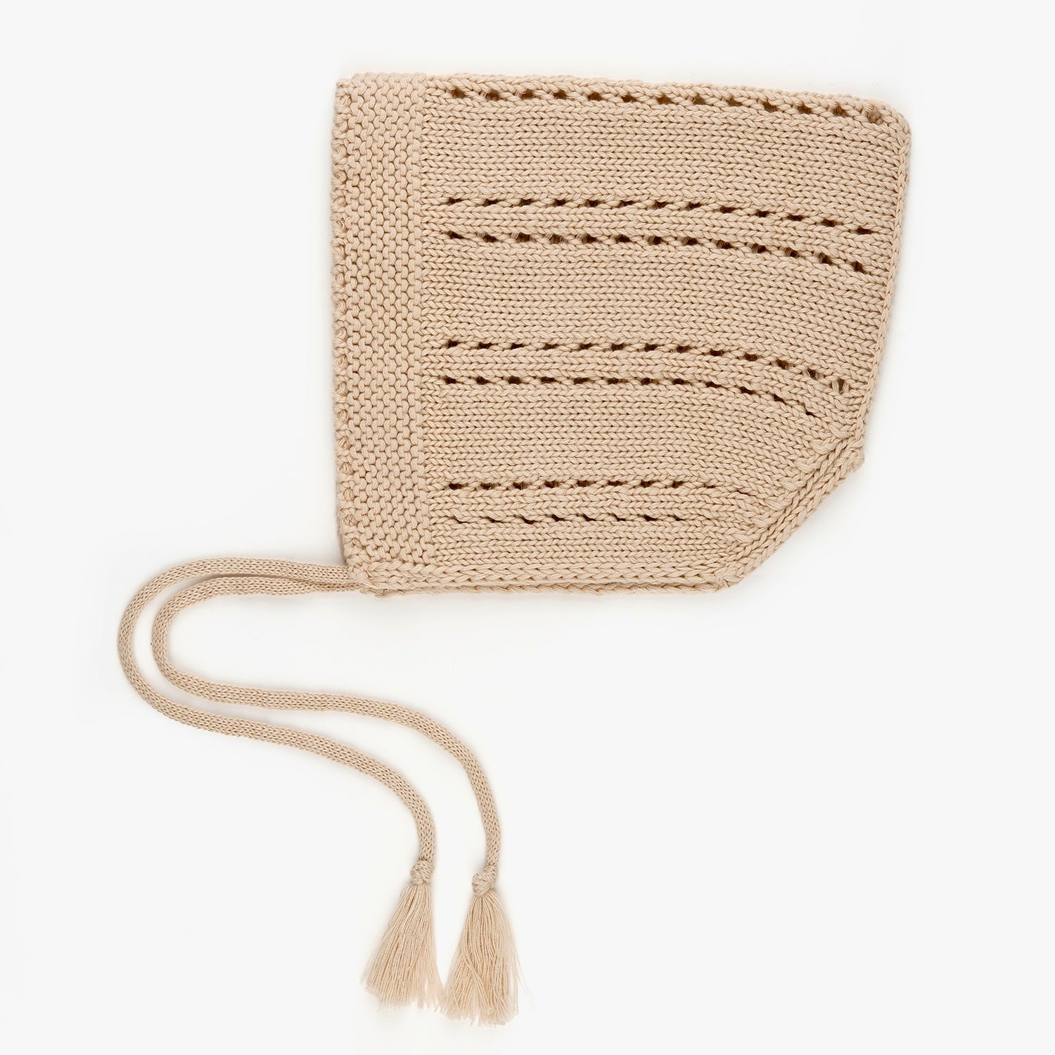 Organic cotton knitted hat for male and female babies, hollow out the gnome girls boys hat, autumn and winter knitting baby knit Beanie kids hat